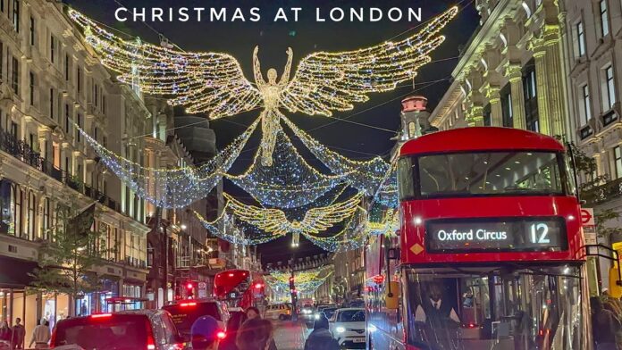 Celebrating Christmas in London